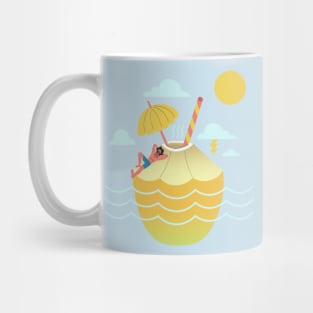 SUMMER ON THE COCONUT ISLAND Mug